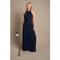 Coast Women's Teen Halterneck Bridesmaid Dress in Navy | Size: 14-15 Years