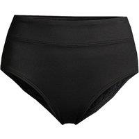 Lands' End Women's Tummy Control Bikini Bottoms in Black | Size: 28