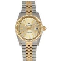 Empress Women's Constance Automatic Bracelet Watch with Date in Silver