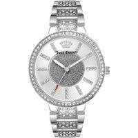 Juicy Couture Women's JC1313SVSV 36mm Quartz Watch in Silver