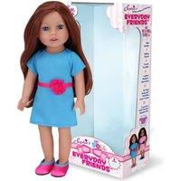 Teamson Kids Women's Sophia's Posable 18" All Vinyl Auburn Hair Dolls with Blue Eyes in Pink