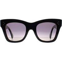 Celine Women's Cat Eye Shiny Black Smoke Polarized Catherine CL4004IN