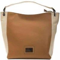 Pompei Donatella Women's Luxury Brown Leather Shoulder Bag with Adjustable Strap