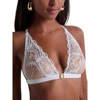Aubade Women's Vibes Triangle Bralette in White | Size: 12