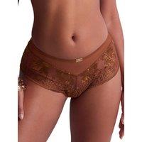 Aubade Women's Rules of Attraction Cheeky Short in Brown | Size: 18