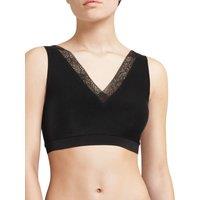 Chantelle Women's SoftStretch Wire Free Bra in Black | Size: 8-10