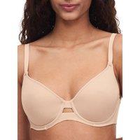 Chantelle Women's Smooth Lines Covering Spacer Bra in Nude | Size: 38F