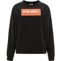 Kenzo Women's Paris Block Logo Black Sweatshirt | Size: Medium