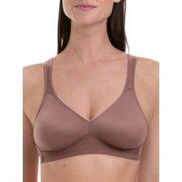 Anita Women's Twin Moulded Soft Bra in Brown | Size: 44F