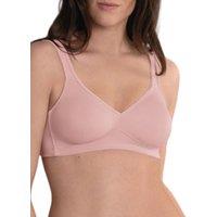 Anita Women's Twin Moulded Soft Bra in Pink | Size: 48D