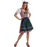 tectake Women's Oktoberfest Mini Dirndl Berchtesgaden (Short) Model 2 | Size: Large