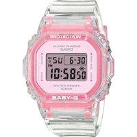 Casio Women's BGD-565SJ-7ER Baby-G 38mm Quartz Watch in Clear