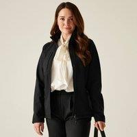 Regatta Women's 'Octagon' Waterproof Softshell Jacket in Jet Black | Size: 16