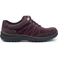 Hotter Women's 'Mist' Gore-Tex Shoes in Wine | Size: 5