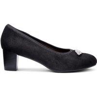Hotter Women's 'Strut' Court Shoes in Black | Size: 3