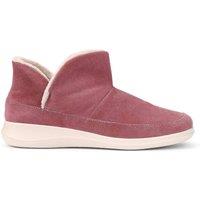 Hotter Women's 'Adore' Slippers in Dusty Pink | Size: 5