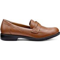 Hotter Women's 'Dorset' Loafers in Tan | Size: 5