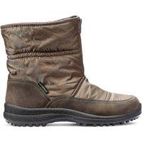Hotter Women's 'Traction' Waterproof Boots in Taupe | Size: 4