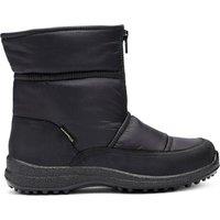 Hotter Women's Extra Wide 'Traction' Waterproof Boots in Black | Size: 5.5