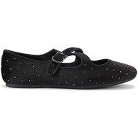 KG Kurt Geiger Women's 'Natalia' Velvet Flats in Black | Size: 5
