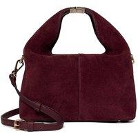 Dune London Women's 'Debuts' Suede Bag in Burgundy