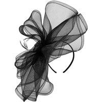 Jon Richard Women's Black Large Hat Fascinator