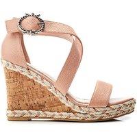 Moda In Pelle Women's 'Pursuit' Porvair Wedges in Nude | Size: 8