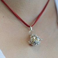 KDMD Women's Silver Angel Bell - Magic - 18mm