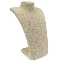 KDMD Women's Large Necklace Display - Cream