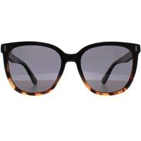 montana Women's Butterfly Shiny Black Turtle Smoke Polarized MP190