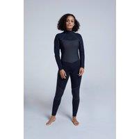 Animal Women's 'Submerge' Rubberised Panels Padded Knees 5mm Surfing Full Wetsuit | Size: 8-10