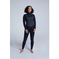 Animal Women's 'Submerge' Rubberised Panels Padded Knees 5mm Surfing Full Wetsuit | Size: 12-14