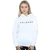 Friends Women's Logo Cotton Hoodie in White | Size: Small