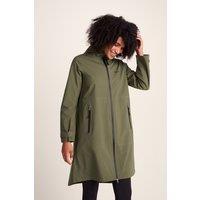 TOG24 Women's 'Nova' Performance Waterproof Jacket in Khaki | Size: 14