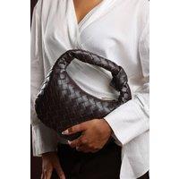 Where's That From Women's 'Aura' Classic Woven Hobo Bag in Brown