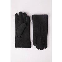 Lakeland Leather Women's Sheepskin Gloves in Black | Size: Large