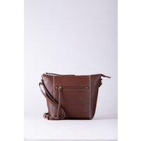 Lakeland Leather Women's 'Castlerigg' Leather Cross Body Bag in Tan