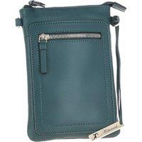 Ashwood Leather Women's Real Leather Crossbody Smart Phone Bag in Green