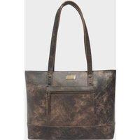 Assots London Women's MILLIE' Real Leather Designer Tote Work Bag in Brown