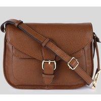 Ashwood Leather Women's 'Stile Fiorentino' Real Leather Crossbody Bag in Tan