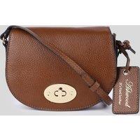 Ashwood Leather Women's 'Borsa della Moda' Real Leather Saddle Crossbody Bag in Tan