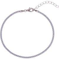 Spero London Women's White Fine Opal Tennis Bracelet In Sterling Silver & Adjustable