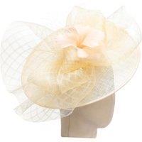 PEACH ACCESSORIES Women's Ethereal Aviary Large Stunning Fascinator in Cream