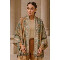 Lemon Daisy Accessories Women's Mina Autumn Winter Scarf Shawl in Orange