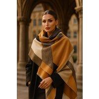Lemon Daisy Accessories Women's Andi Winter Scarf Shawl in Black