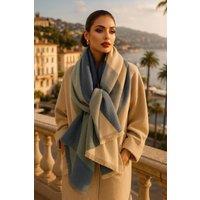 Lemon Daisy Accessories Women's Andi Winter Scarf Shawl in Blue