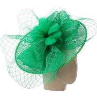 PEACH ACCESSORIES Women's Ethereal Aviary Large Stunning Fascinator in Light Green