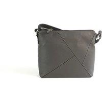 Eastern Counties Leather Women's Winnie Leather Handbag in Dark Grey