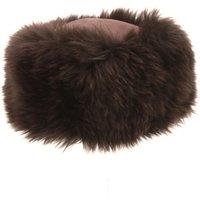 Eastern Counties Leather Women's Kate Cossack Style Sheepskin Hat in Light Brown | Size: Medium