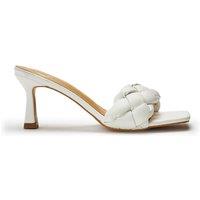 b.soleful Women's 'Seanna' Porvair Sandals in White | Size: 6